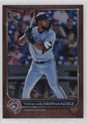 2022 Chrome Ben Baller Edition Rose Gold Refractor 4/10 Teoscar Hernandez ka6
