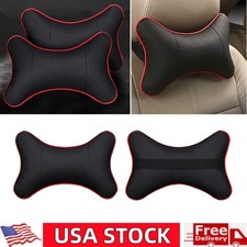 2pcs Car Neck Pillow Suv Car Headrest Vehicle Seat Neck Rest Support Pillow Pad 2pcs Car Neck Pillow Suv Car Headrest Vehicle Seat Neck Rest Support Pillow Pad