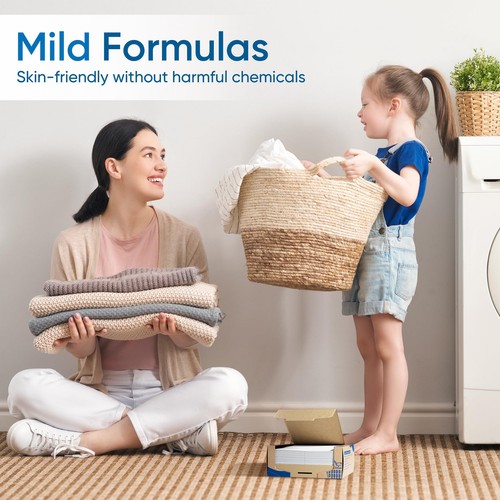 Fragrance Free Laundry Detergent Sheets Travel Eco-friendly 300 Loads Clothes... - Picture 8 of 9
