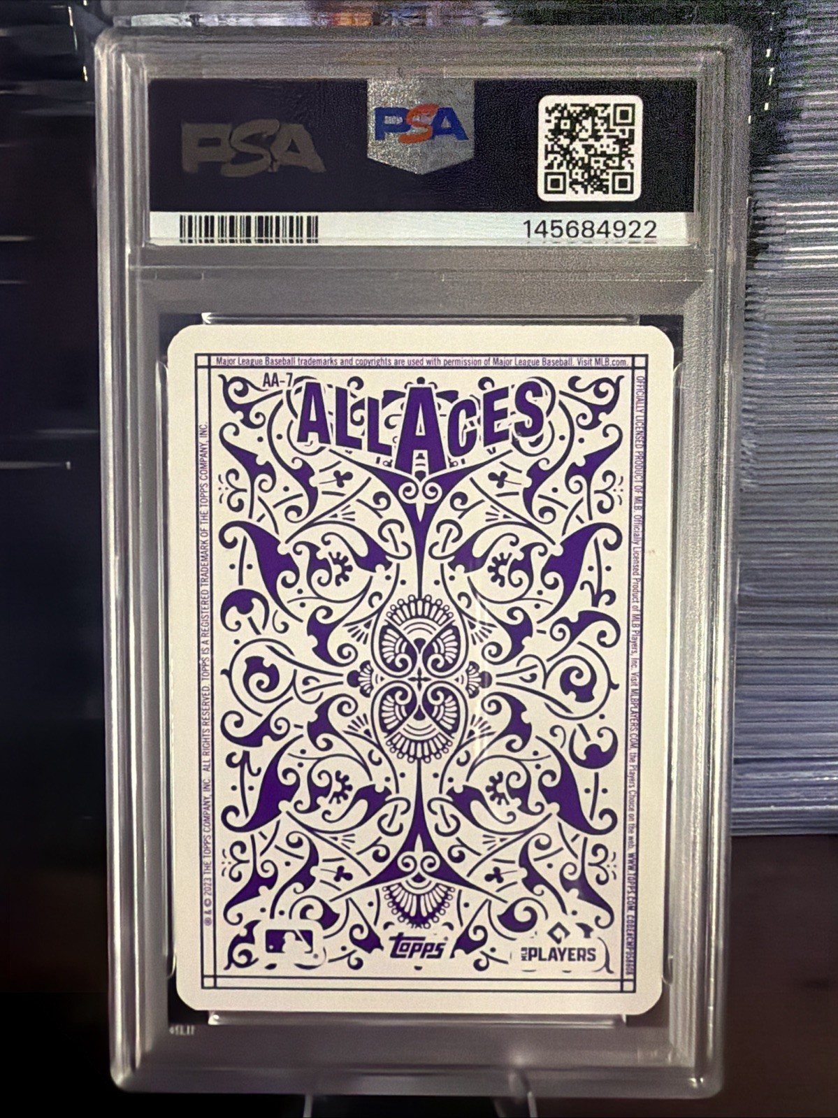 2023 Topps All Aces CLAYTON KERSHAW  Los Angeles Dodgers #AA-7 Graded **PSA 9** view 2