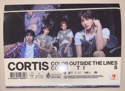 CORTIS ソンヒョン サイン トレカ line music CORTIS [COLOR OUTSIDE THE LINES] Member Autographed Signed Album