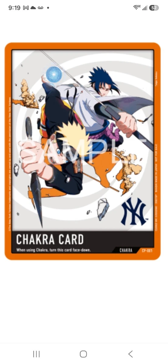 Naruto CCG Bandai Collectible Individual Card Games Promo for sale