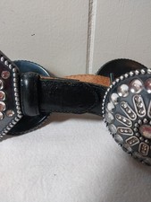 Tony Lama Black Concho Belts for Women for sale | eBay display picture 2