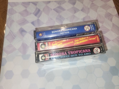 Sonora Tropicana 3 Cassettes Originales Musica Latina New Sealed - Picture 6 of 6