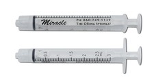 Miracle Oring Syringe- 3 ml Luer Lock Syringe- Package Contains 10 Individual...
