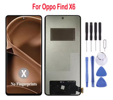 For Oppo Find X6 PGFM10 TFT LCD Display Touch Screen Digitizer Replacement Black