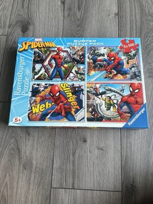 Ravensburger Marvel Spider-Man 4x100 Stück Puzzle Bumper Set (5+) 