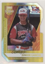 2021 Panini Elite Extra Edition Aspirations Gold Die-Cut 6/24 Junior Garcia 0o8w