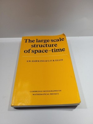 The Large Scale Structure Of Space-Time Hawking Ellis Math Physics Yellow PB USA