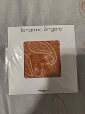 TAKASHI MURAKAMI X TONARI NO ZINGARO TM/KK FLOWER ORANGE PAISLEY BANDANA