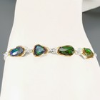 Jewellery Natural Black Opal Bracelet 925 Sterling Silver 7.5"/BR13872