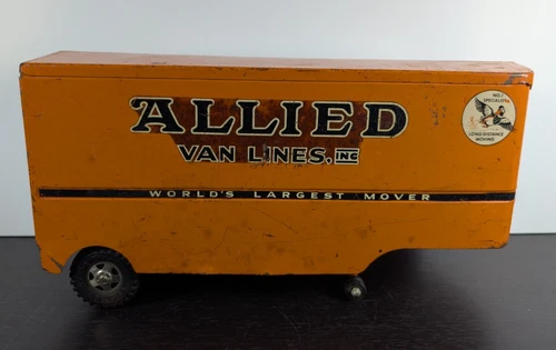 Early 1960's Tonka Allied Van Lines  Trailer 1964 - Vintage, Restoration Project