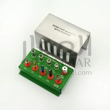 Premium Bone Chip Maker Kit II for Implant Trephine with Stopper & Collector