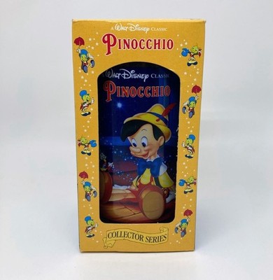 Pinocchio Walt Disney Classic Collector Glass Series 1994 Vintage New In Box
