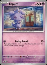 Pokemon Espurr 36/86 Chaos Rising LP sowsow