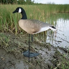 Canada Goose Decoy Life Size Plastic Garden Hunting Decoy w/ Stake - NEW