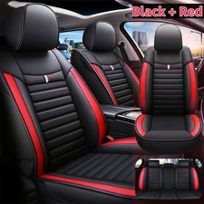 For VW Golf 2005–2014 Heavy Duty Car Seat Covers PU Leather 5 Seat Full Set