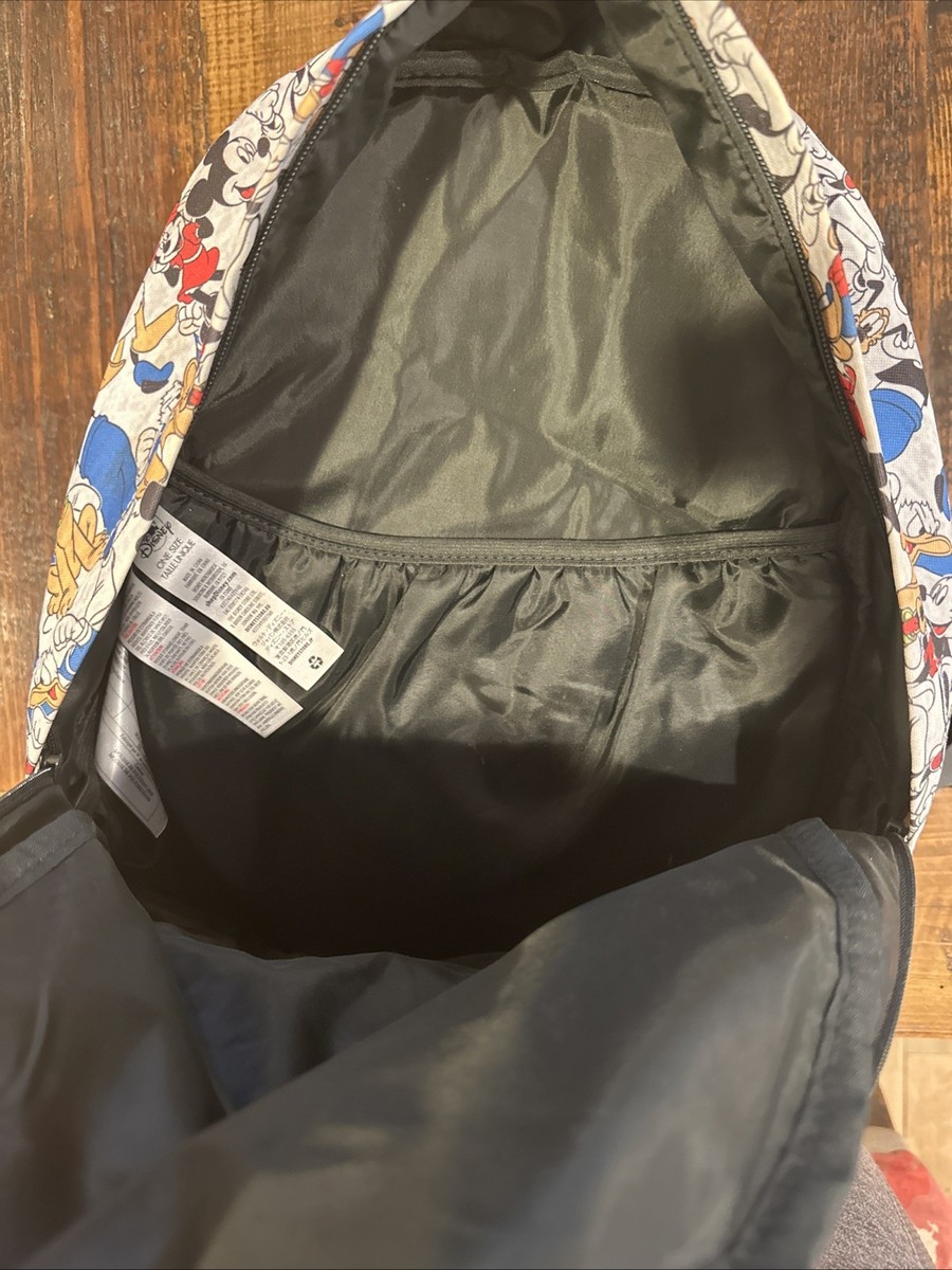 Disney Store Mickey Mouse Adult Backpack Bag Minnie, Goofy 