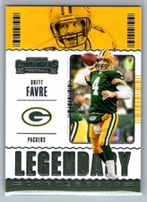 Brett Favre 2020 Panini Contenders Legendary Contenders #LC-BFA Green Bay