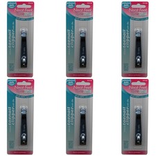Pack of 6 New Trim Toenail Clipper with File