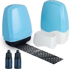 Identity Theft Protection Roller Stamp,Confidential Stamp with Two...