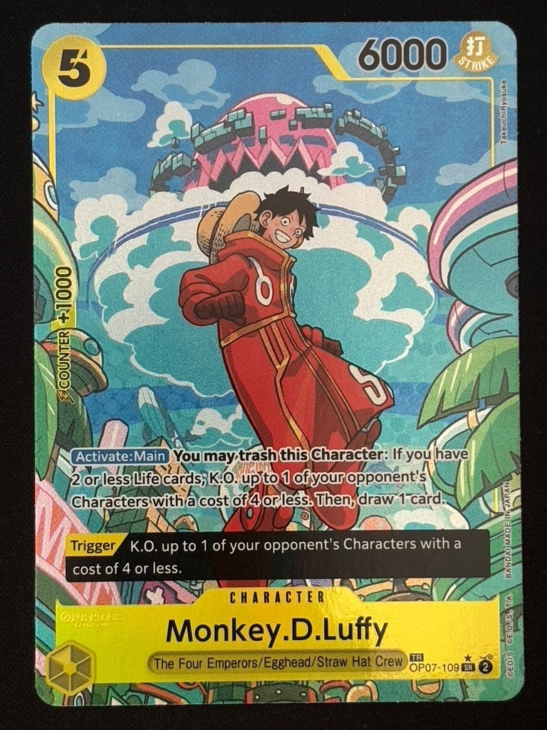 Monkey.D.Luffy (OP07-109) (TR) - Two Legends (OP08) - One