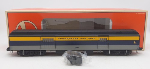 Coche de equipaje pesado Lionel 6-19088 calibre O Chesapeake y Ohio #2571 LN/caja | Condition: Used