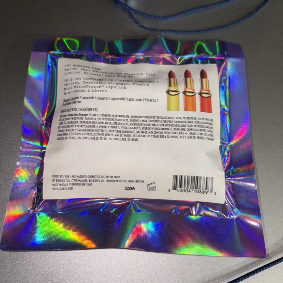 NIP Pat McGrath Labs Matte, Lipsticks Skin Show V2 - Christy, Beautiful Stranger - Image 3 of 4