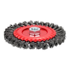 Wire Brush for Angle Grinder (6"/150mm) 1Pack,Knot Steel Wire 5/8 Inch -11