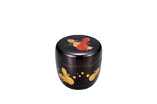 Natsume Tea Caddy Tame-lacquer Hyotan Gourd Japan