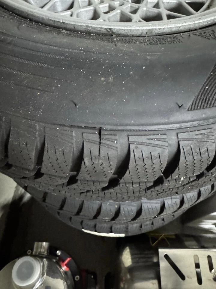 Original BBS Mahle 13 Zoll Alufelgen + Hankook Winterreifen 165/80 R13 - Bild 4 von 4