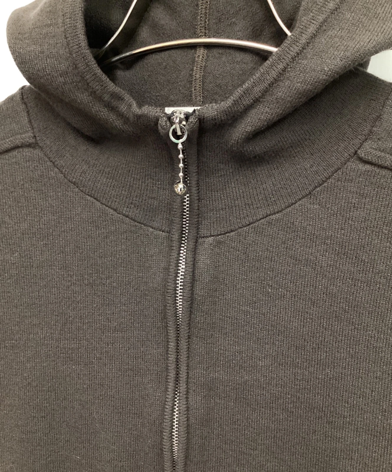 BURBERRY Felpa con cappuccio e zip corta manica lunga marrone taglia: XXL