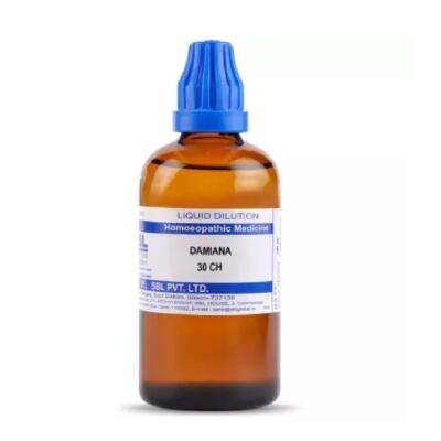 SBL Homeopathic Damiana (30 ML / 100 ML) (Select Potency)