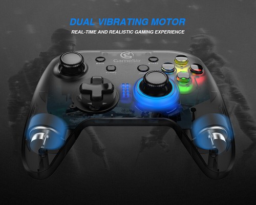 GameSir T4W Wired Gamepad Joystick for PC Windows 10/8/7 Dual Shock Controller - Picture 5 of 9