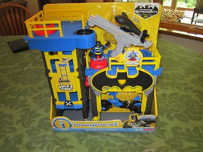 imaginext batman gotham city tower