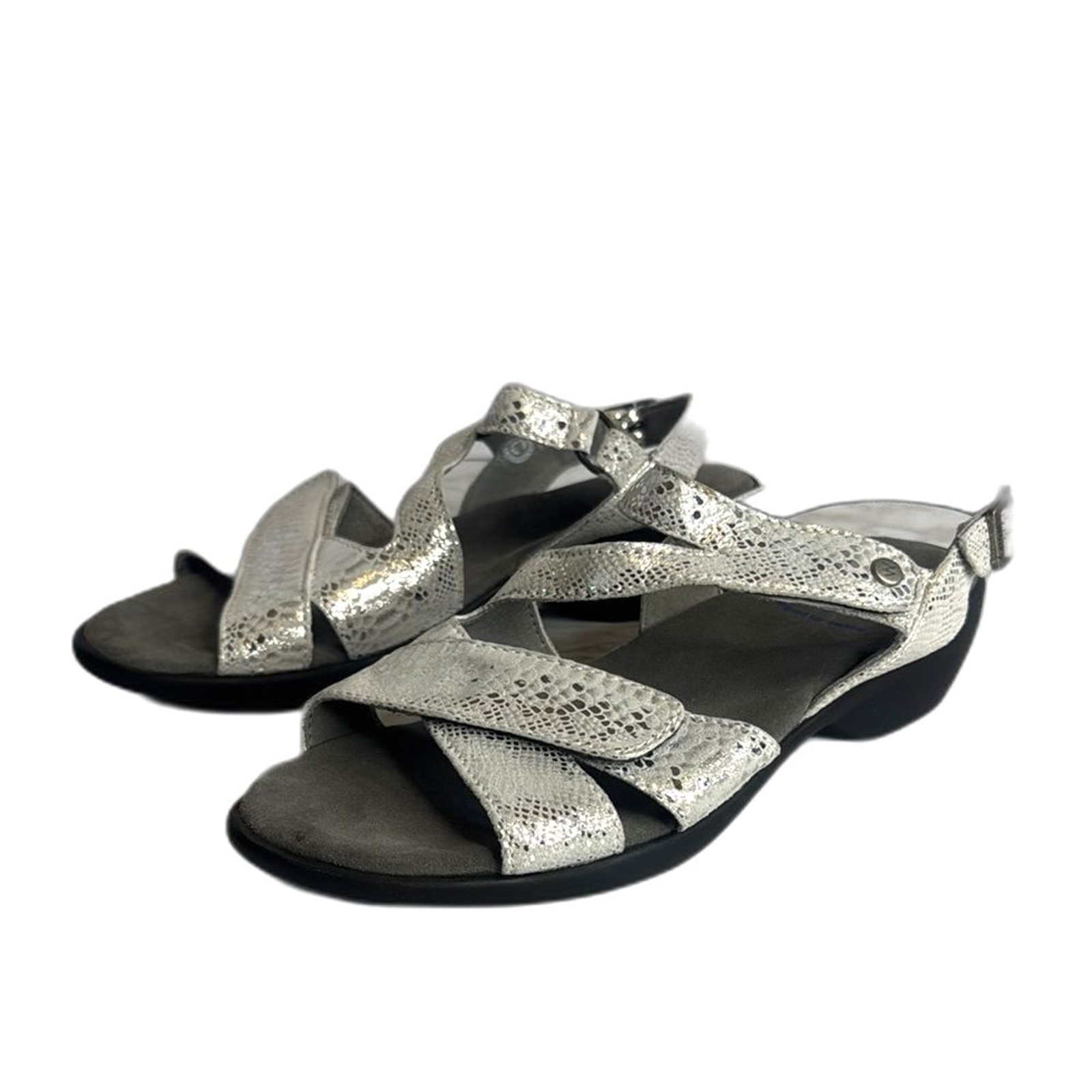 APL Wolky sandali donna comodi slip on misura 9 5 pelle