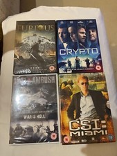 Bundle of 4 DVD'S - CSI Miami, 1941 Ambush, Crypto, Furious, 15+