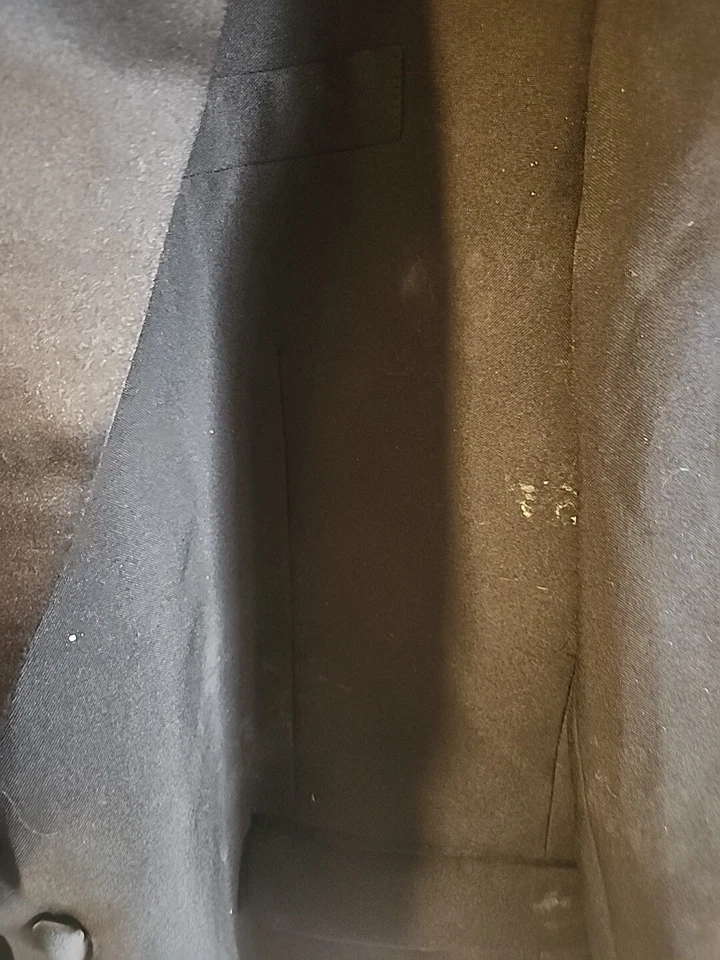 Formal Fashions Mens Size 48R Suit Jacket Blazer Black One Button Notch - Image 2 of 4