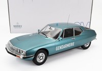 Norev 1/12 Citroen Sm Maserati Gendarmerie 1973 Blau Statisches Modell Diecast