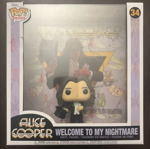 Alice Cooper (Welcome to My Nightmare) Funko Pop! Rocks Album