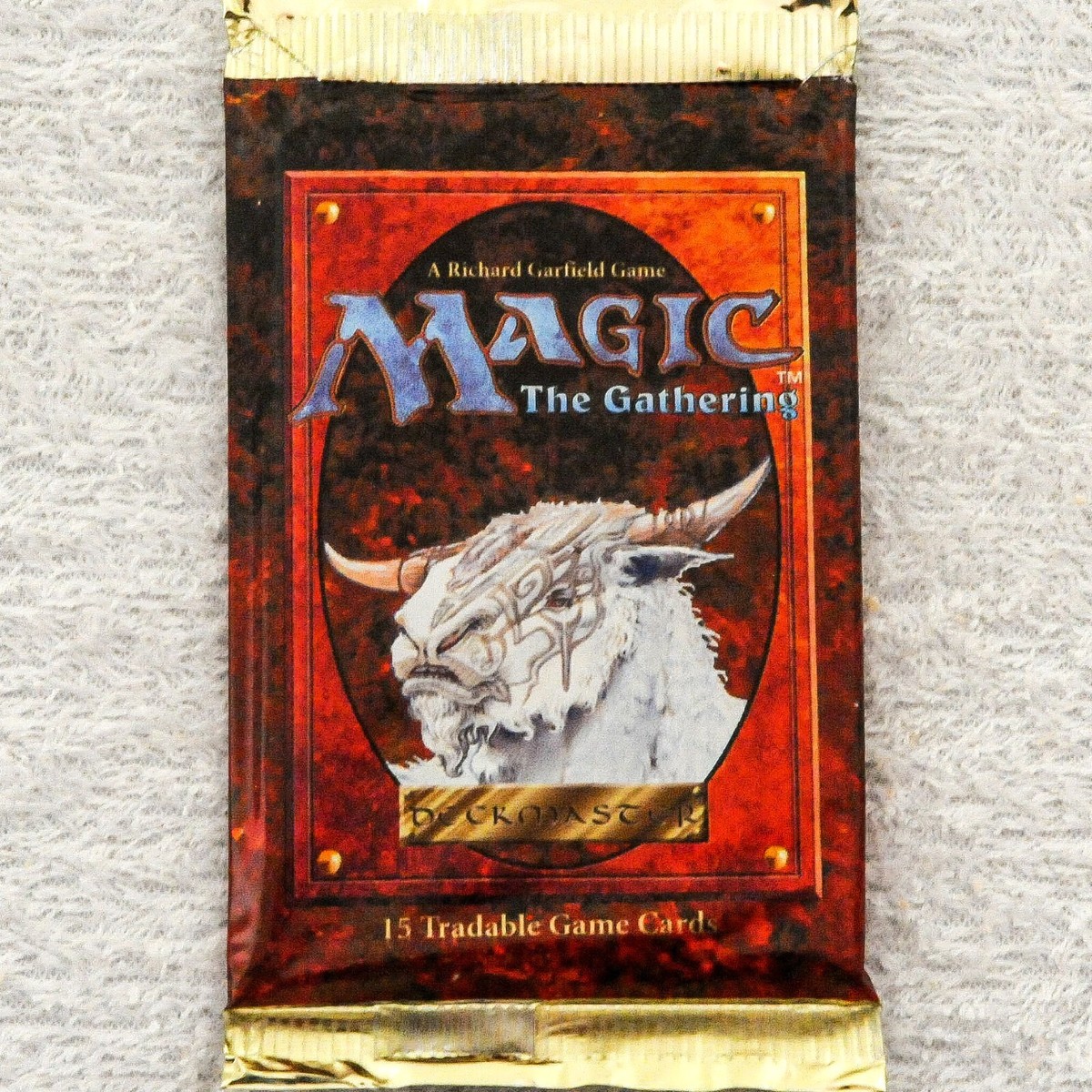 MTG: 5x 4th EDITION Factory Sealed Booster Packs - 1 of Each Cover