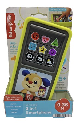 FISHER PRICE LERNSPAß 2-IN-1 SMARTPHONE 9-36 MONATE Spielwaren  Lernspiel Kinder
