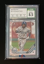 Daily Deal: 2019 Bowman Paper Prospects #BP100 Wander Franco 1st Bowman CSG 8.5