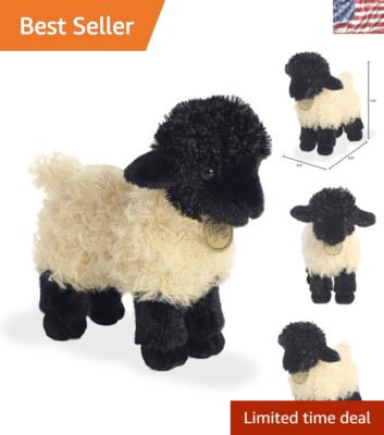 Educational and Safe 8.5-Inch Miyoni Suffolk Lamb with Realistic Styling