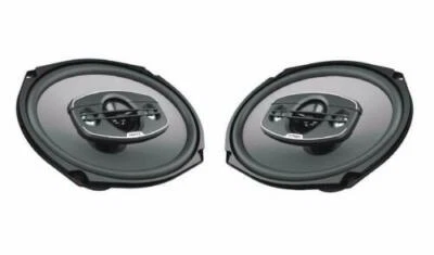 Hertz UNO X690 Enceintes Coaxiales 6x9 4 Voies 340W Argent 2 HP - Photo 1/4