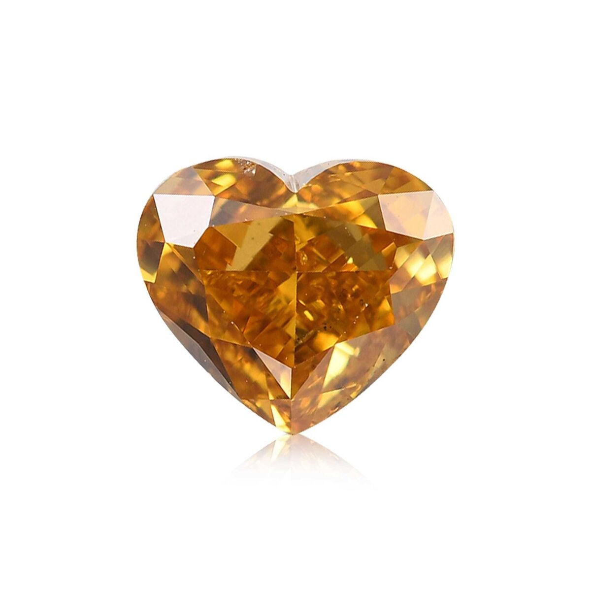 0.63ct Fancy Intense Orange-yellow Natural Loose Diamond 0.63ct Fancy Intense Orange-yellow Natural Loose Diamond