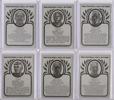 Rare Len Dawson Metallic Pro Football Hall of Fame Card - Series 19