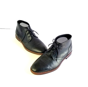 H by Hudson Lace Up Boots Size 41 US 8 Terran Alaska Oxfords Leather Black Brown Discover the Hudson I Noah Waxman Men main image 2