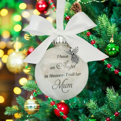 Weihnachtsbaum Engel Weihnacht Klare Feder Ball Erinnerungs Kugel Ornament Deko 
