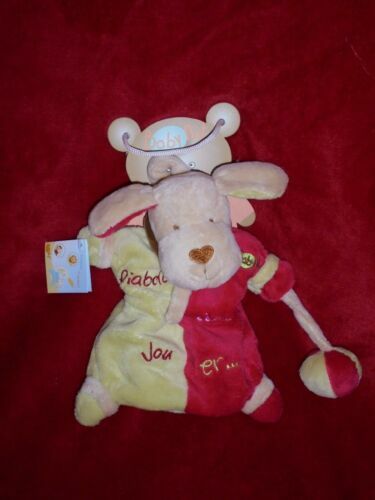 Doudou Le Chien Lucien Attache-Sucette